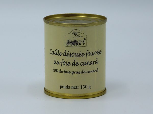 Caille Fourrée au Foie Gras