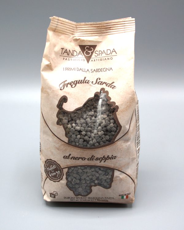 Fregola Sarda à l'Encre de Seiche