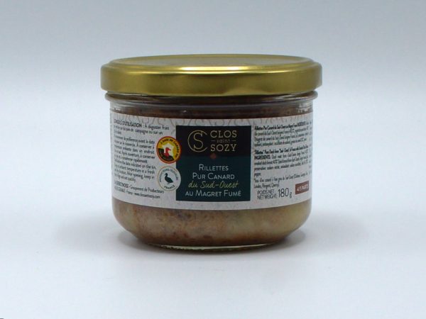 Rillettes de Canard au Magret Fumé