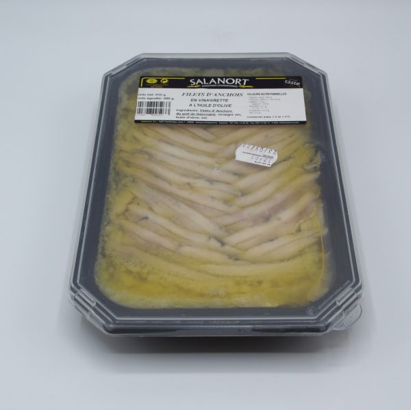 Filets d'Anchois “Boquerones“ Marinés au Vinaigre