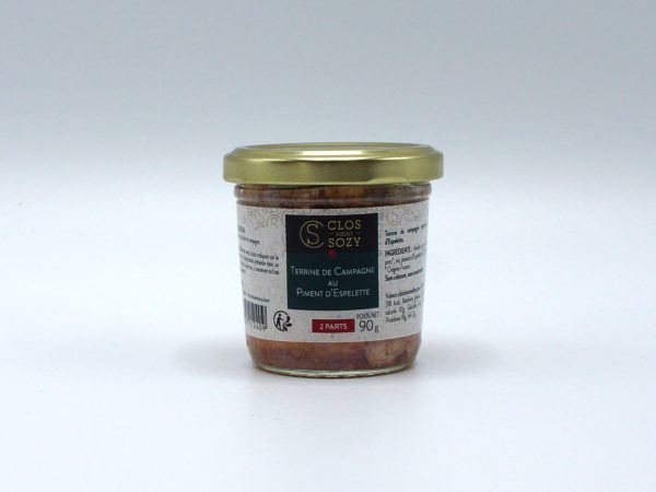 Terrine de Campagne au Piment d'Espelette